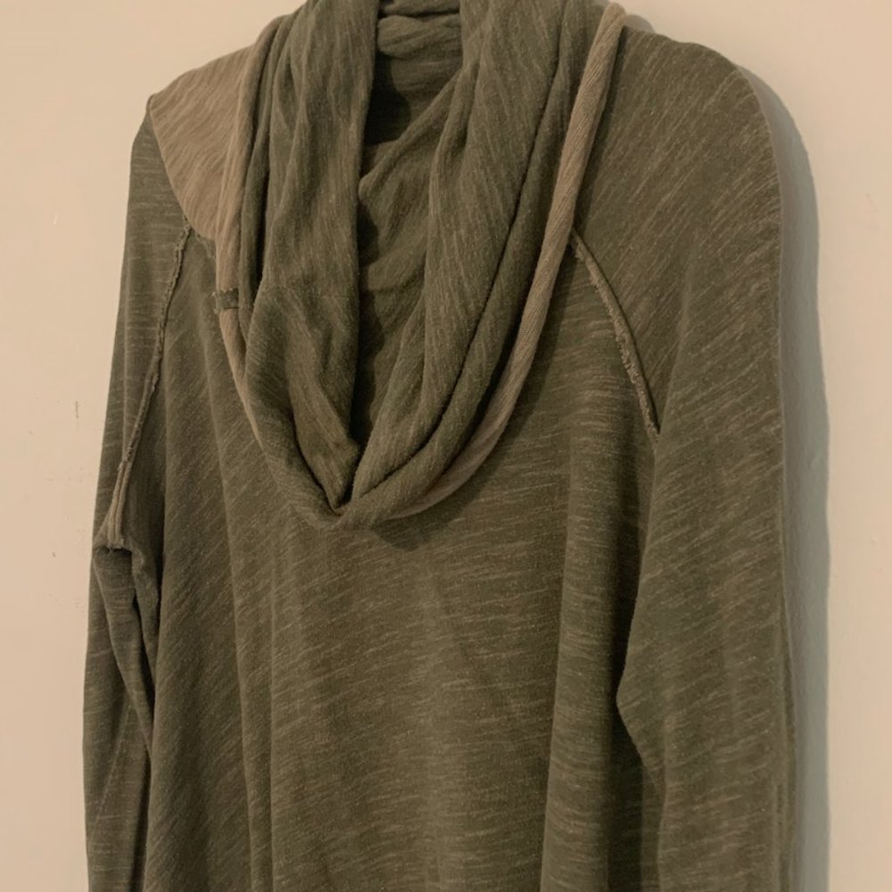 free people sweater green